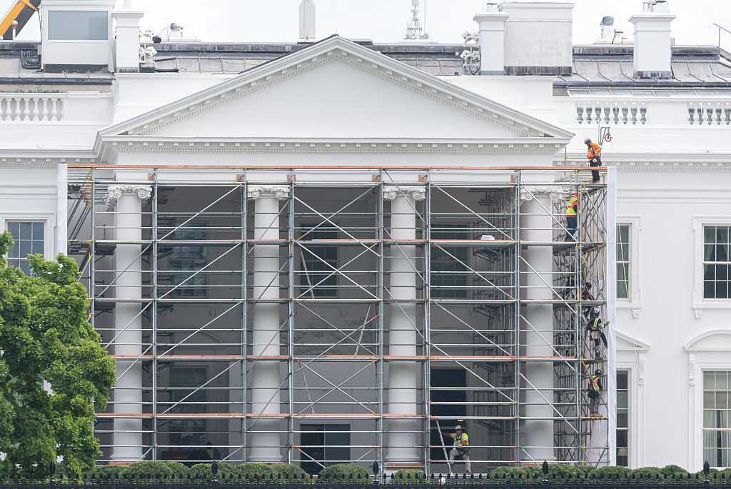 koco.com - Betsy Klein, Kaitlan Collins, CNN - The White House is upgrading its front door to fortify the entrance
