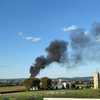 Fire department leaves 9/11 tribute after seeing 'large column of dark smoke' in the sky