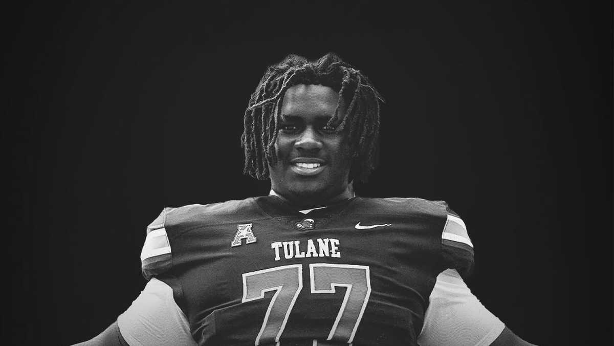 Tulane University mourning loss of football player, set to join program this week