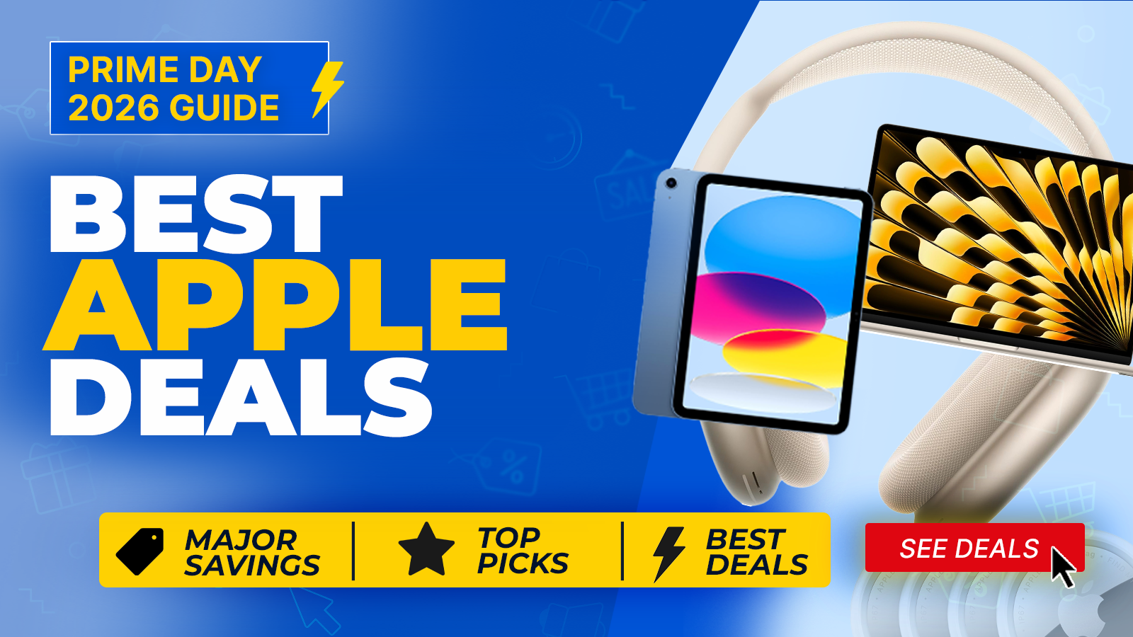 Several Apple products seeing lowest price ever during Prime Day