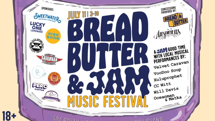 Bread Butter and Jam Music Festival set for this weekend on Whitemarsh Island