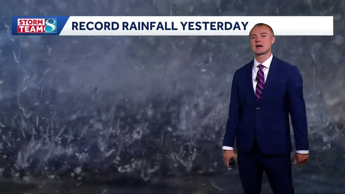 Tuesday's storms break rainfall record in Des Moines