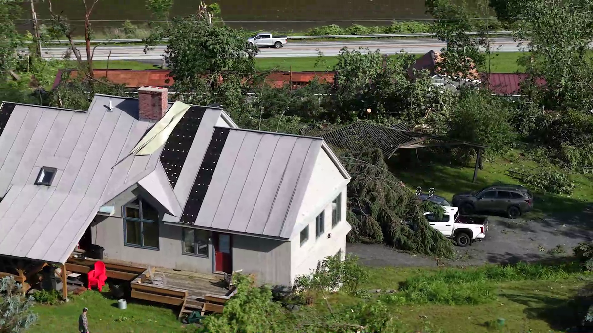 Extensive damage, thousands of outages following tornado in Woodstock, Vermont