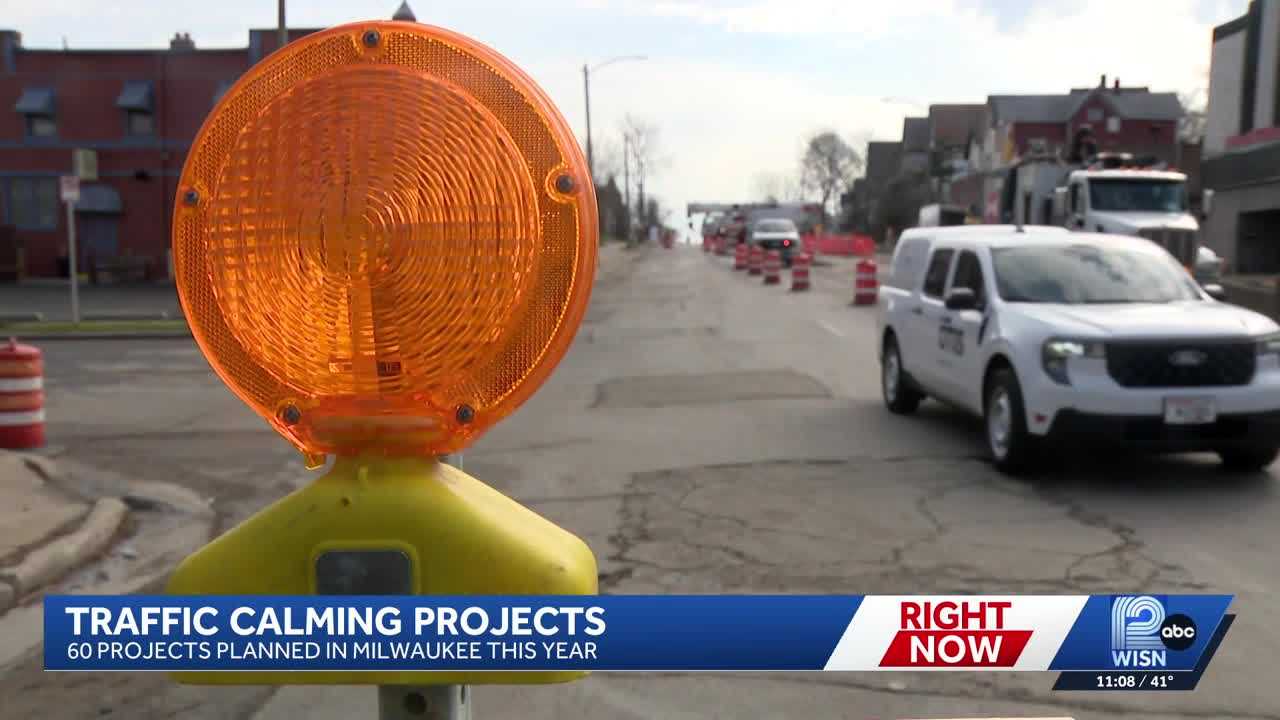 Milwaukee to start 60 traffic calming projects in 2026