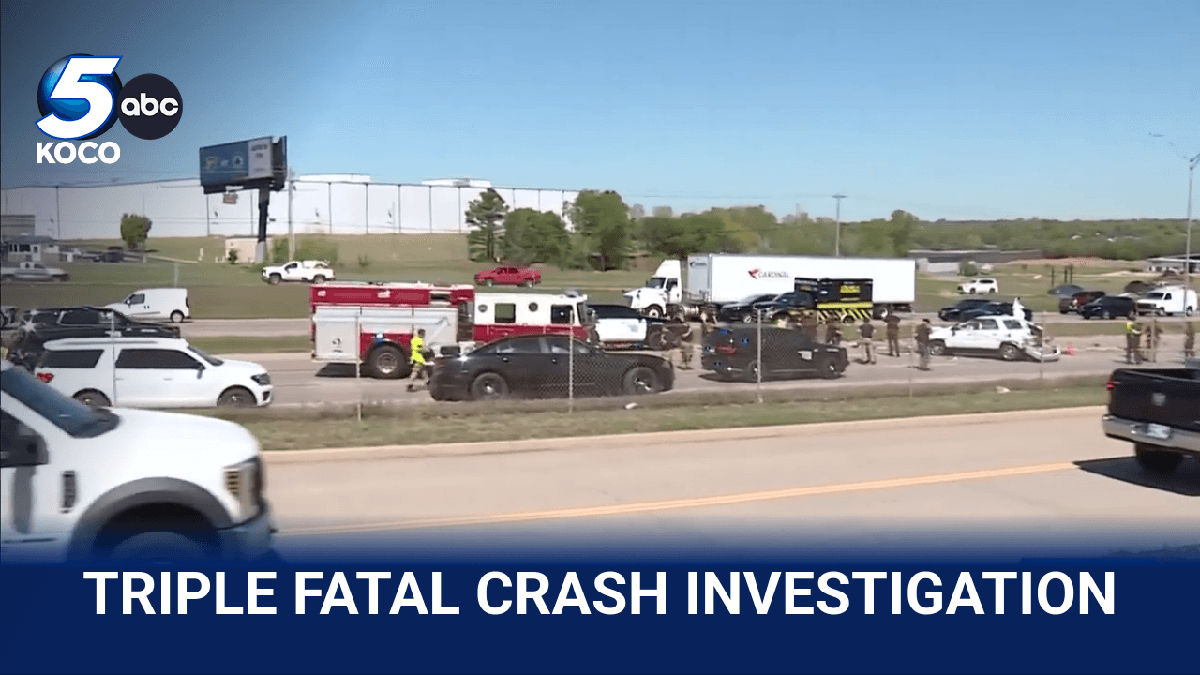 Oklahoma Highway Patrol seeks public’s help after crash kills trooper, mother and child