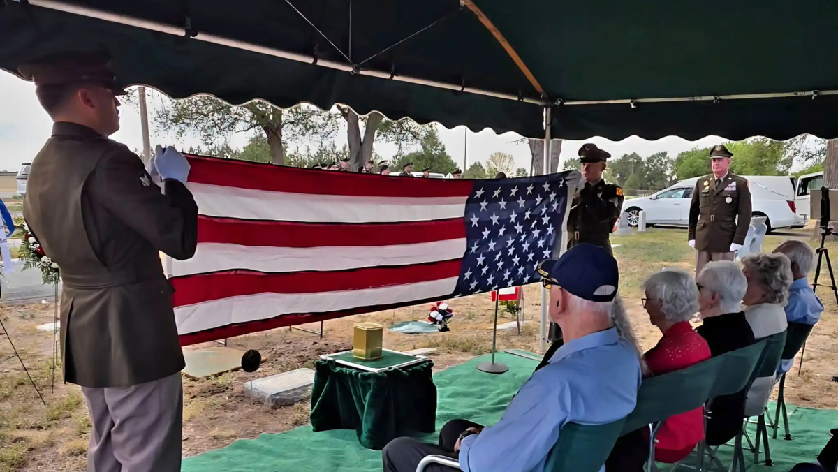 Guardsman remains laid to rest in Portales 84 years after his death