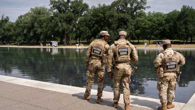 Trump says the Reflecting Pool may need to be drained again