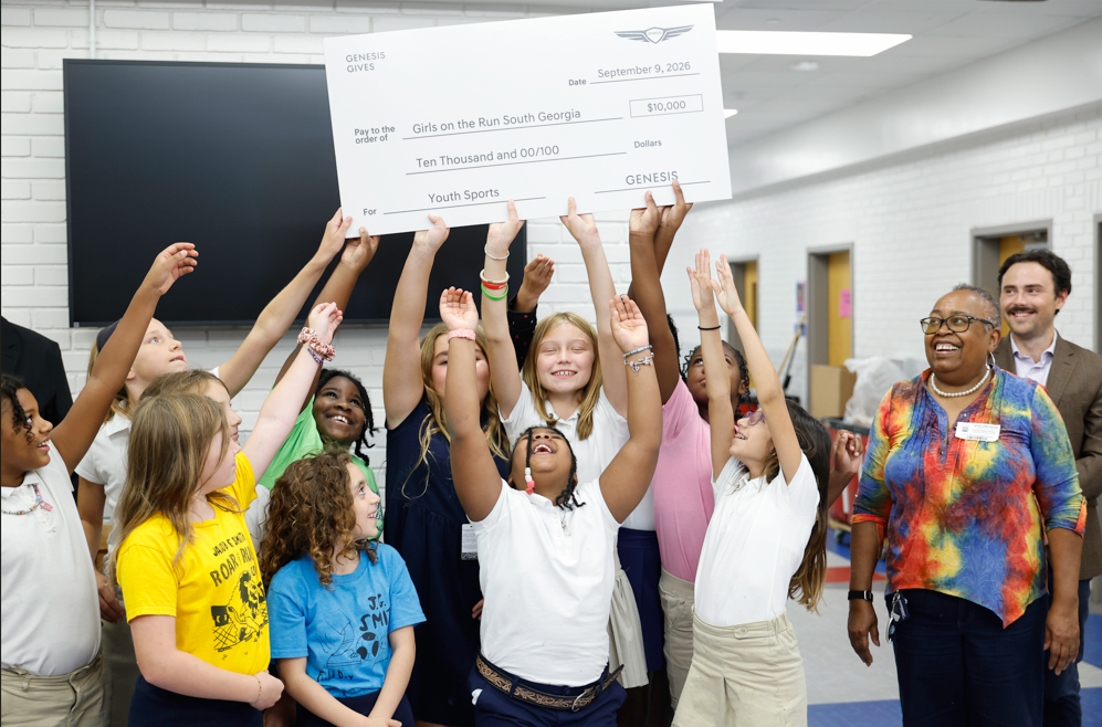 Genesis Motor America donates $10K to Girls on the Run South Georgia Coastal Lowcountry