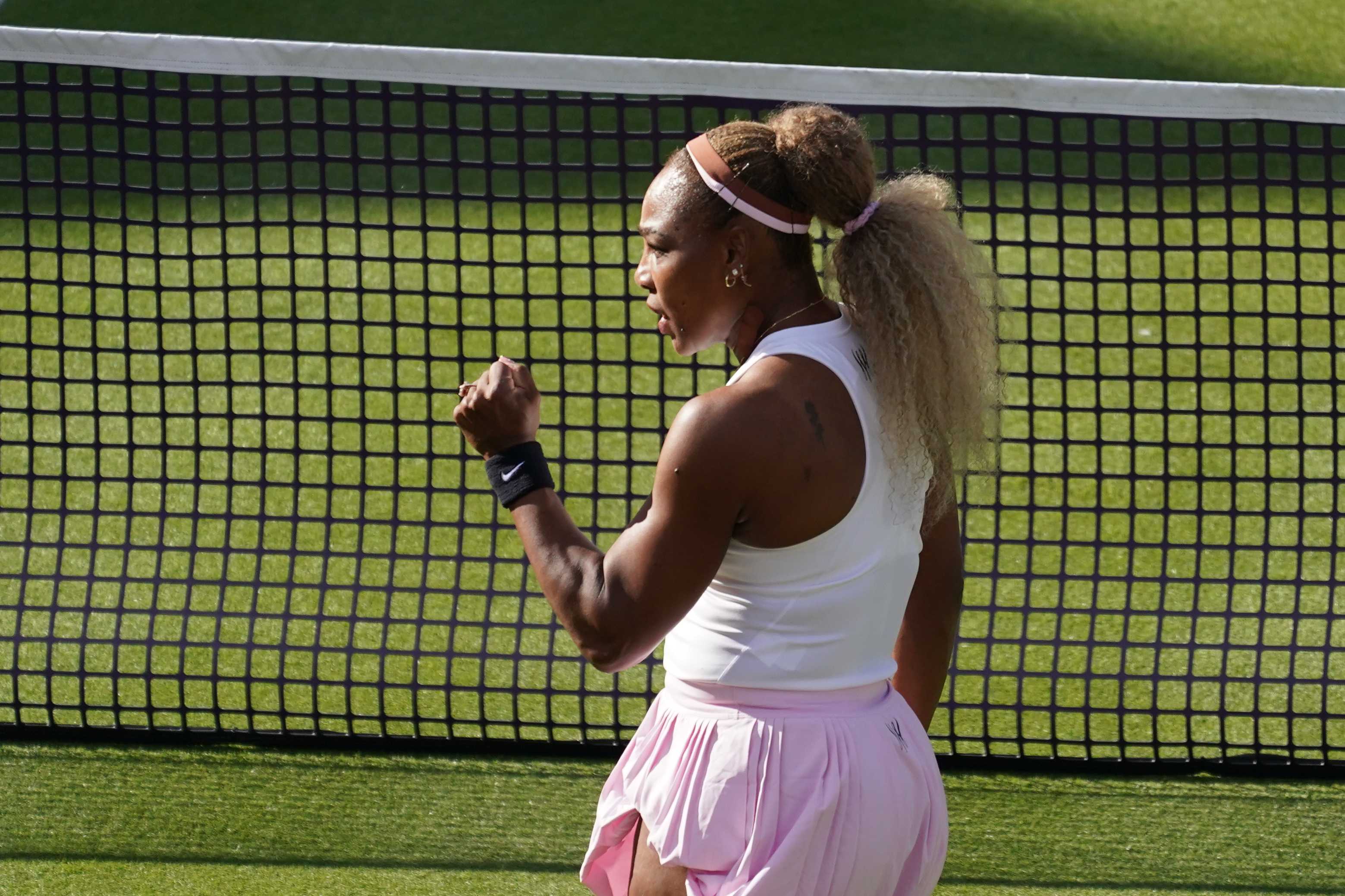 Serena Williams wins in comeback match, her first in nearly four years