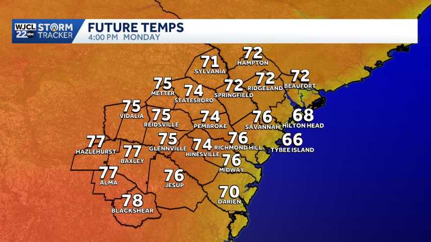 Cooler temperatures arrive for Southeast Georgia and the Lowcountry on ...