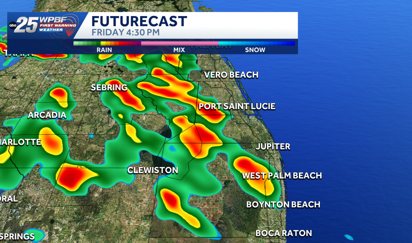 Storms and downpours return with flooding possible across South Florida