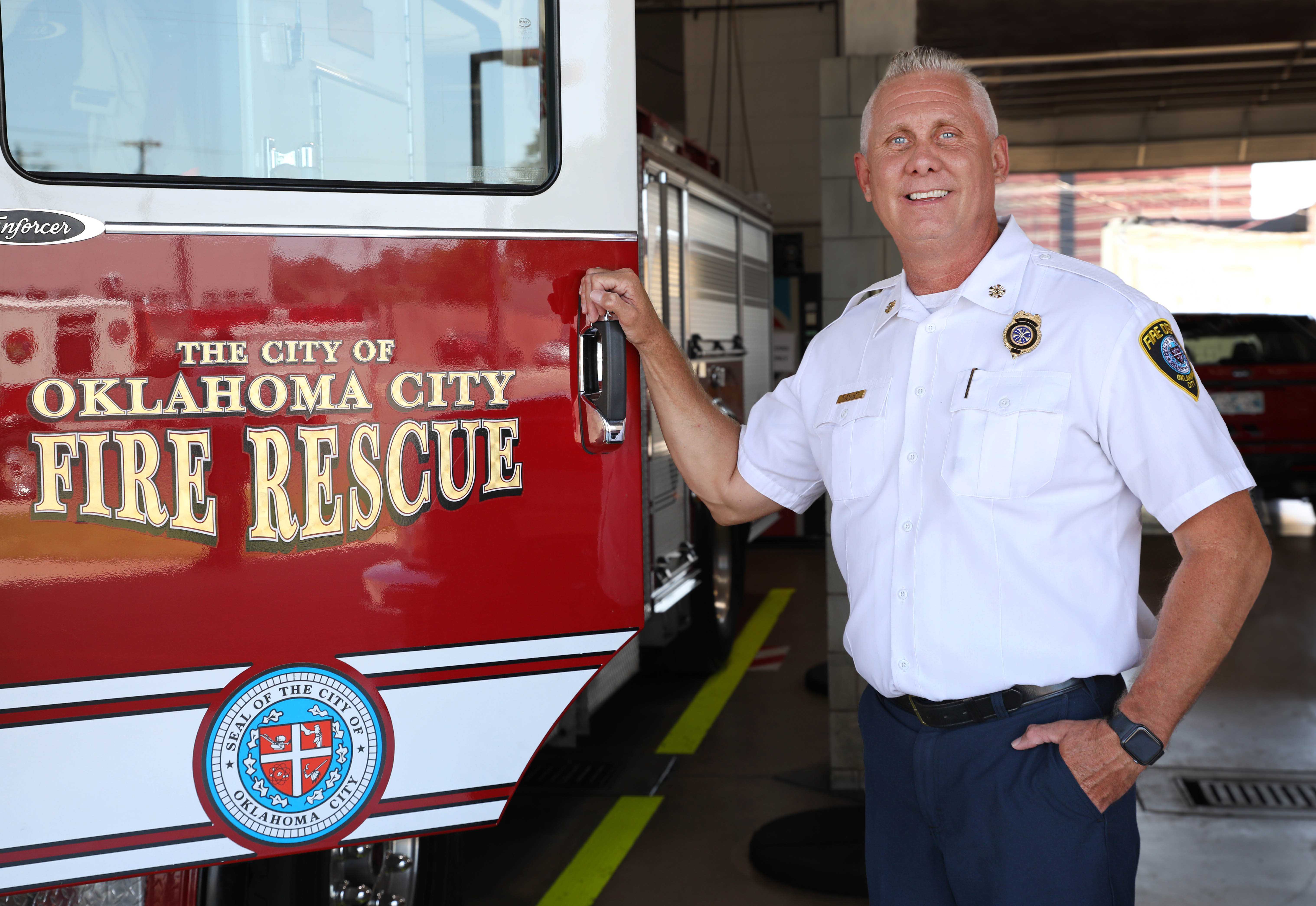 OKC Fire Chief Richard Kelley set to retire after 35 years of service
