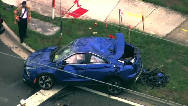 car flips, 10 people involved in crash near seaworld |