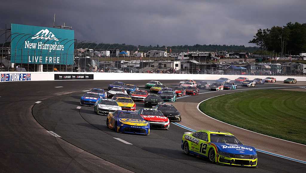 Ryan Blaney wins in Loudon for second straight year