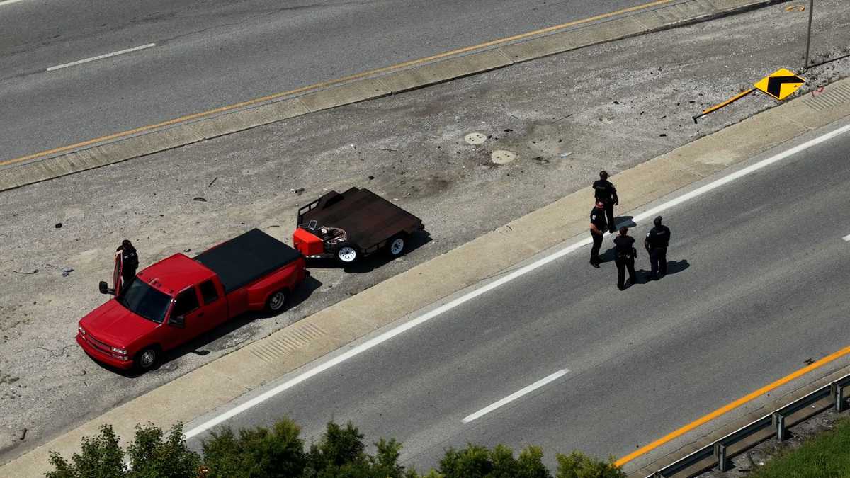 Road reopens after fatal motorcycle crash on I-64 ramp to I-264 - WLKY