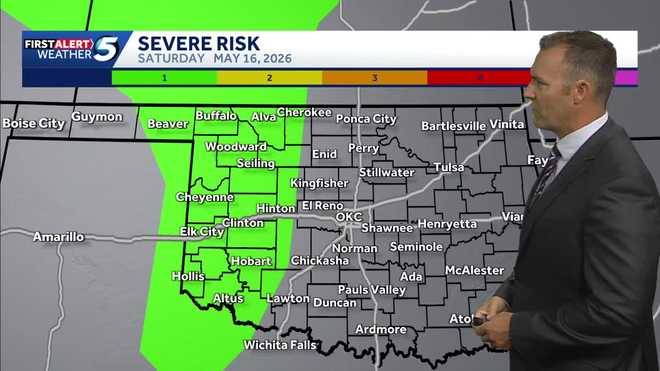 Oklahoma Storm Risk May 16, 2026 oklahoma storm risk May 16, 2026