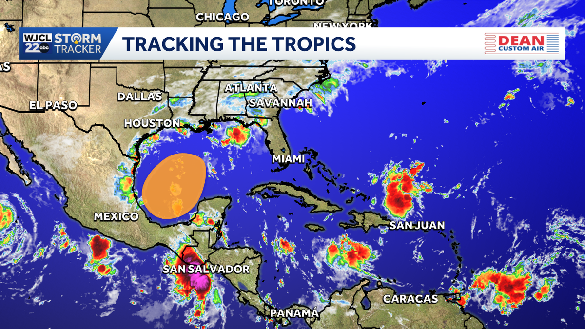 The latest on the area in the Gulf we are watching for our next chance of tropical development
