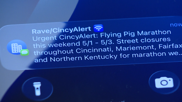 Officials encourage sign-ups for alerts ahead of Flying Pig Marathon weekend