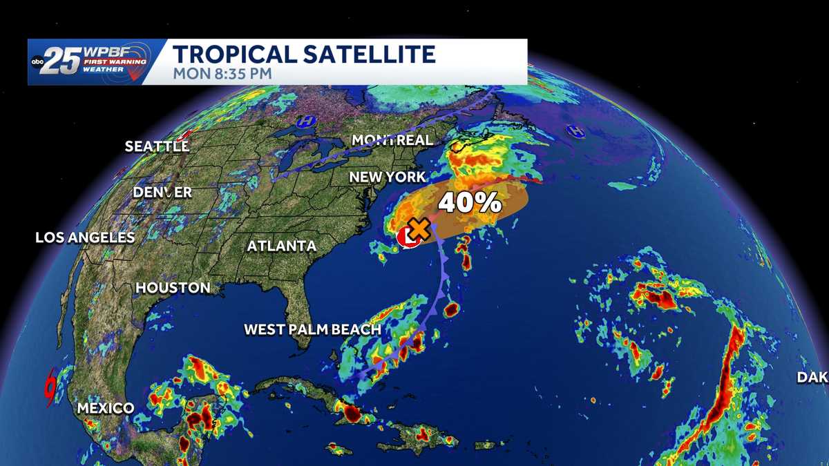 National Hurricane Center tracks Invest 93-L off U.S. East Coast