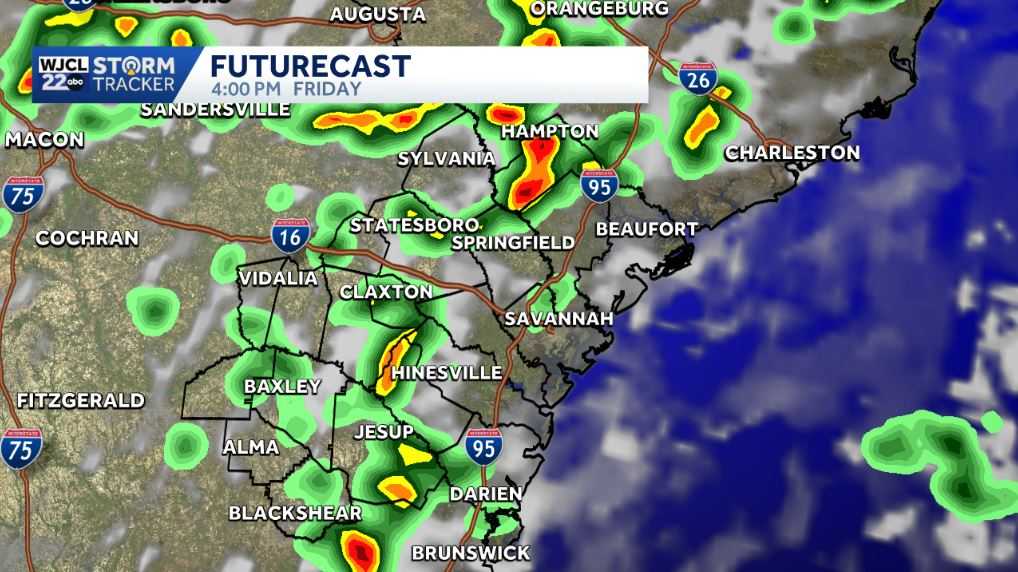 Savannah: Dry today but some rain is on the way - WJCL