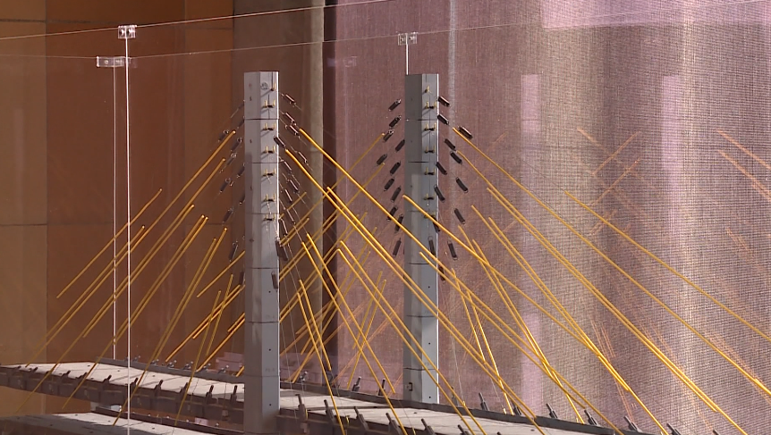Brent Spence Companion Bridge model showcased at Cincinnati Museum Center