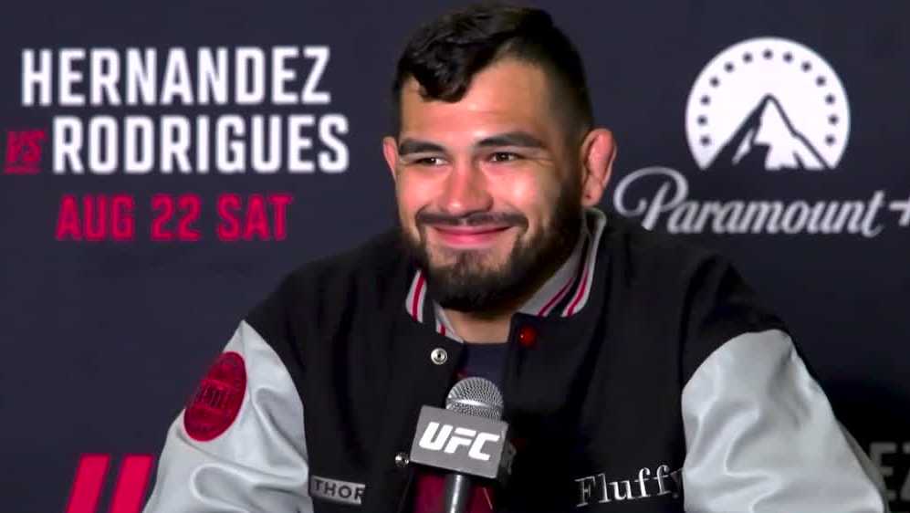 Anthony “Fluffy” Hernandez calls Sacramento UFC main event a 'dream come true' at Golden 1 Center