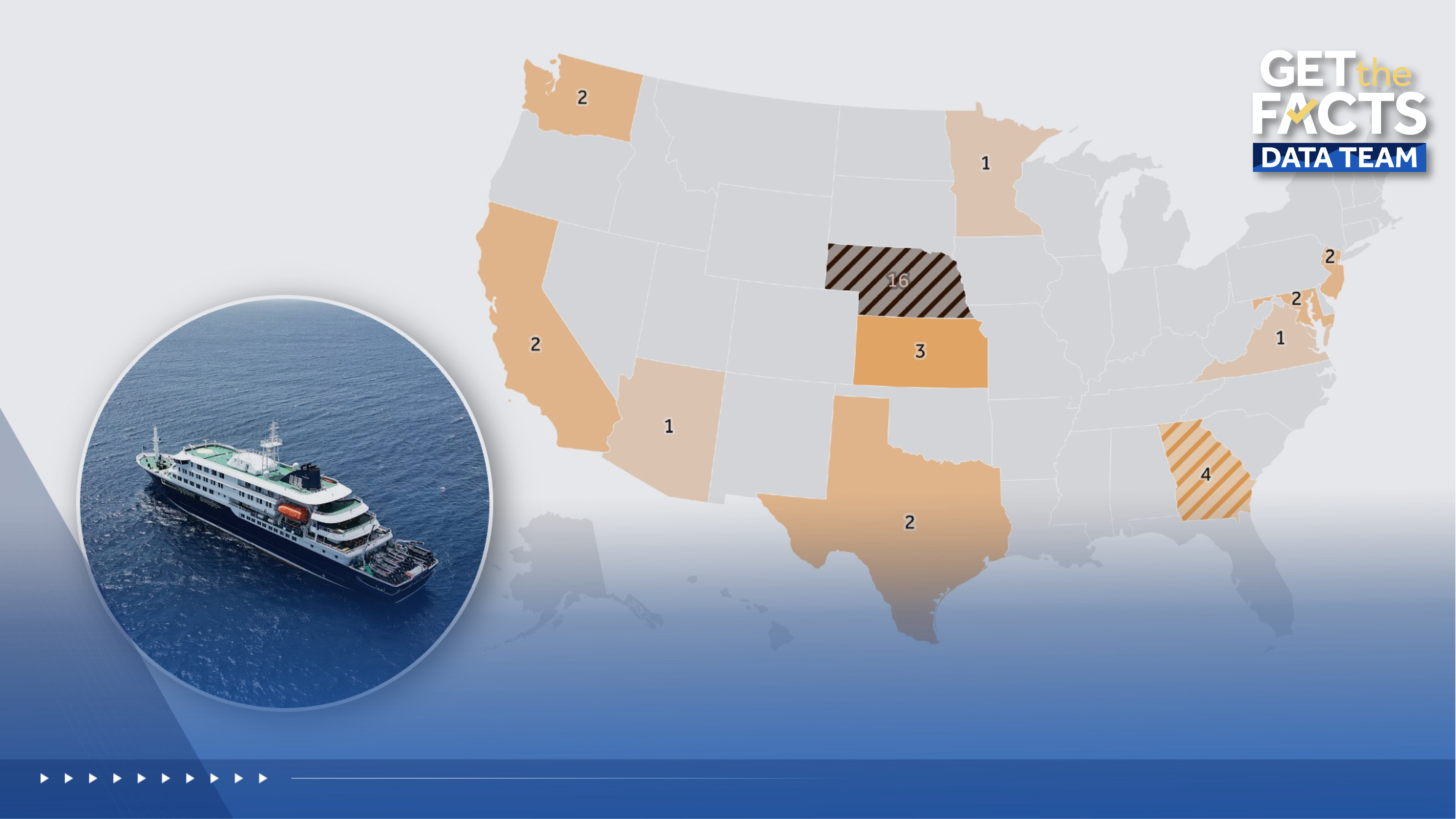 Map: Health officials in at least 10 states monitoring hantavirus exposures linked to cruise