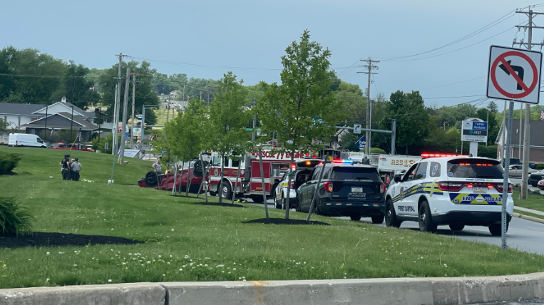 Two-vehicle crash with entrapment in York County