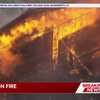 Crews respond to fire at Folsom Boulevard Flea Market in Sacramento