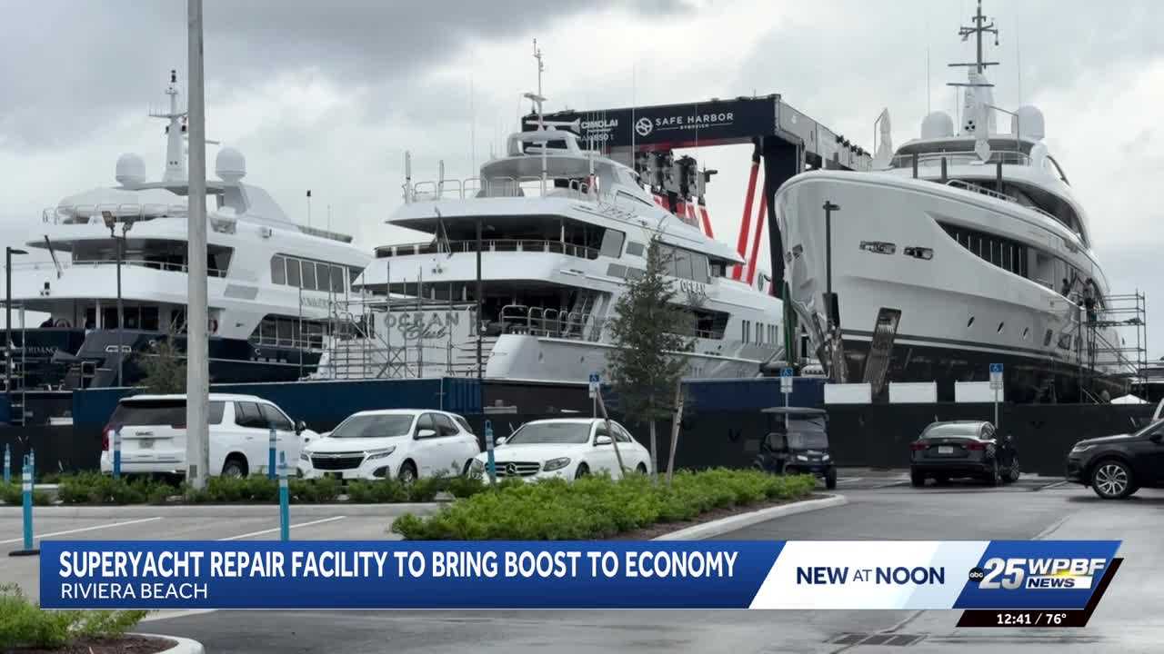Safe Harbor Rybovich opens giant superyacht repair facility in Riviera Beach