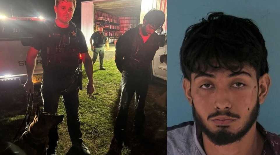 wpbf.com - Allen Cone - K-9 tracks down suspect in Okeechobee swamp after detective assaulted