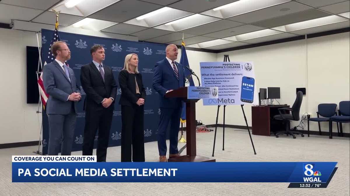 Pa. to get HALF A BILLION DOLLARS as part of Meta settlement, AG says