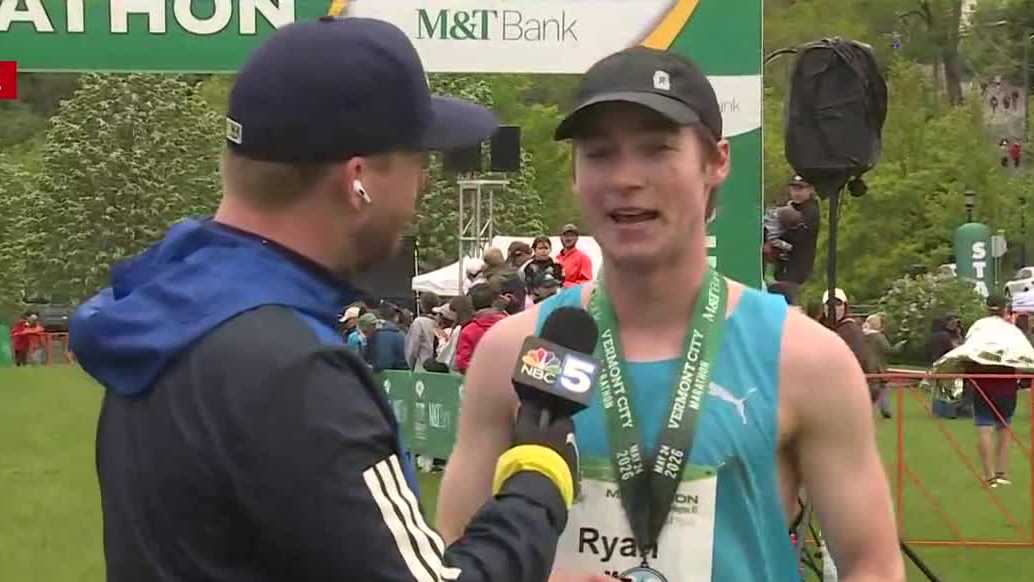 2026 Vermont City Marathon Live coverage: First-time marathoner sets course record