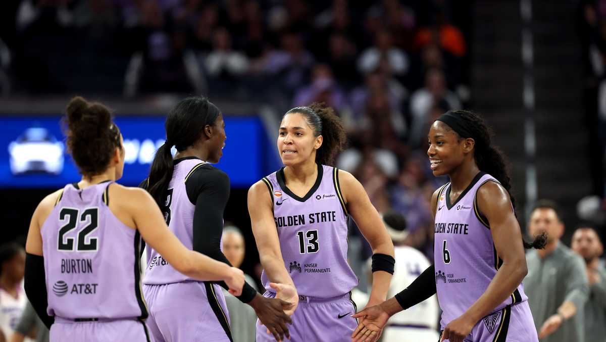 Golden State Valkyries win their home opener before a sellout crowd