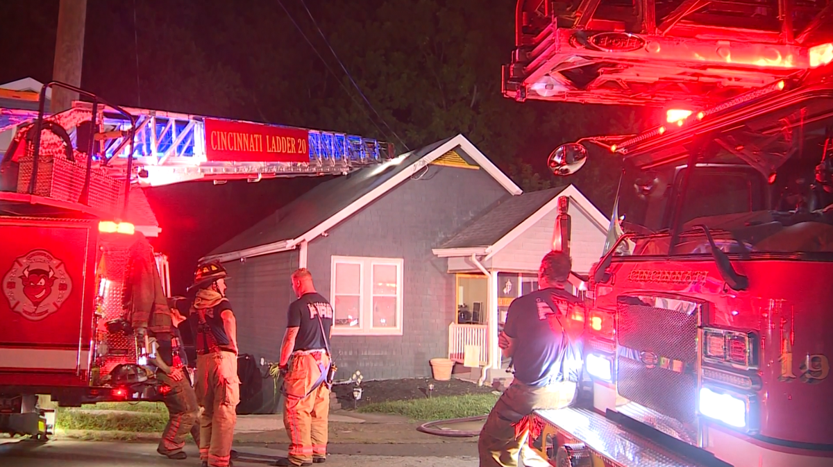 Family escapes overnight fire at Northside home