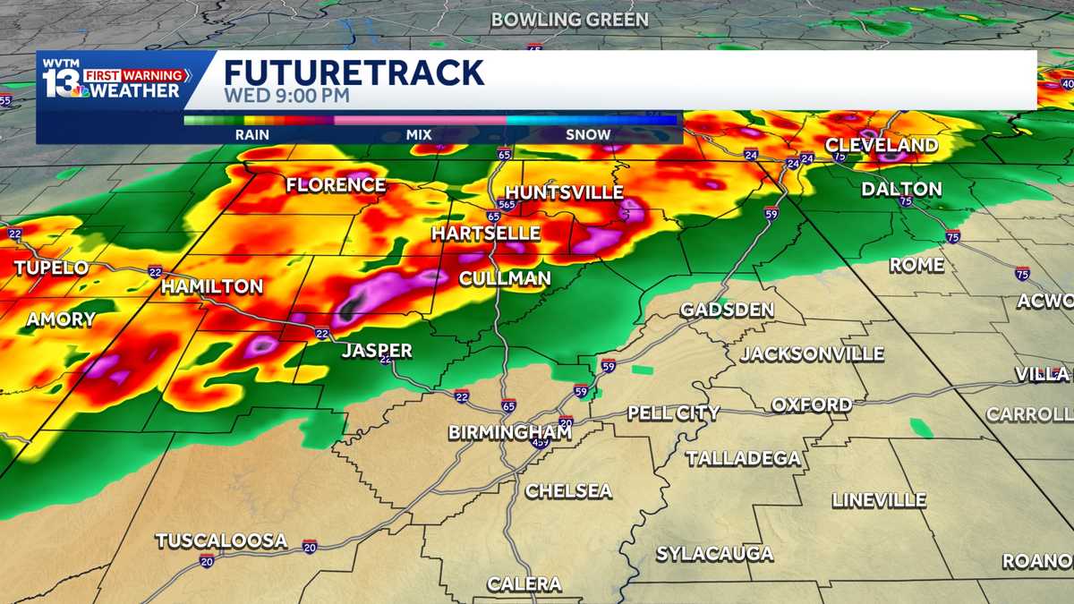 Impact Day: Severe storms possible in Alabama Wednesday afternoon
