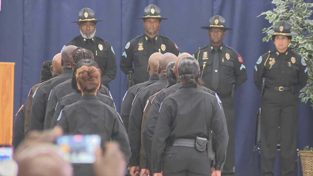 Jackson Police Department's 71st recruit class graduates