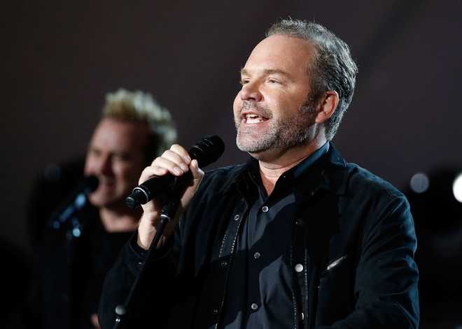 WASHINGTON, DC - MAY 27:  Grammy nominated, multi-platinum selling artist John Ondrasik of Five for Fighting rehearses for PBS&amp;apos; 2017 National Memorial Day Concert at U.S. Capitol, West Lawn on May 27, 2017 in Washington, DC.  (Photo by Paul Morigi/Getty Images for Capital Concerts)