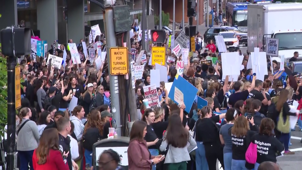 More than 4,000 nurses go on strike at Boston hospital - WLWT