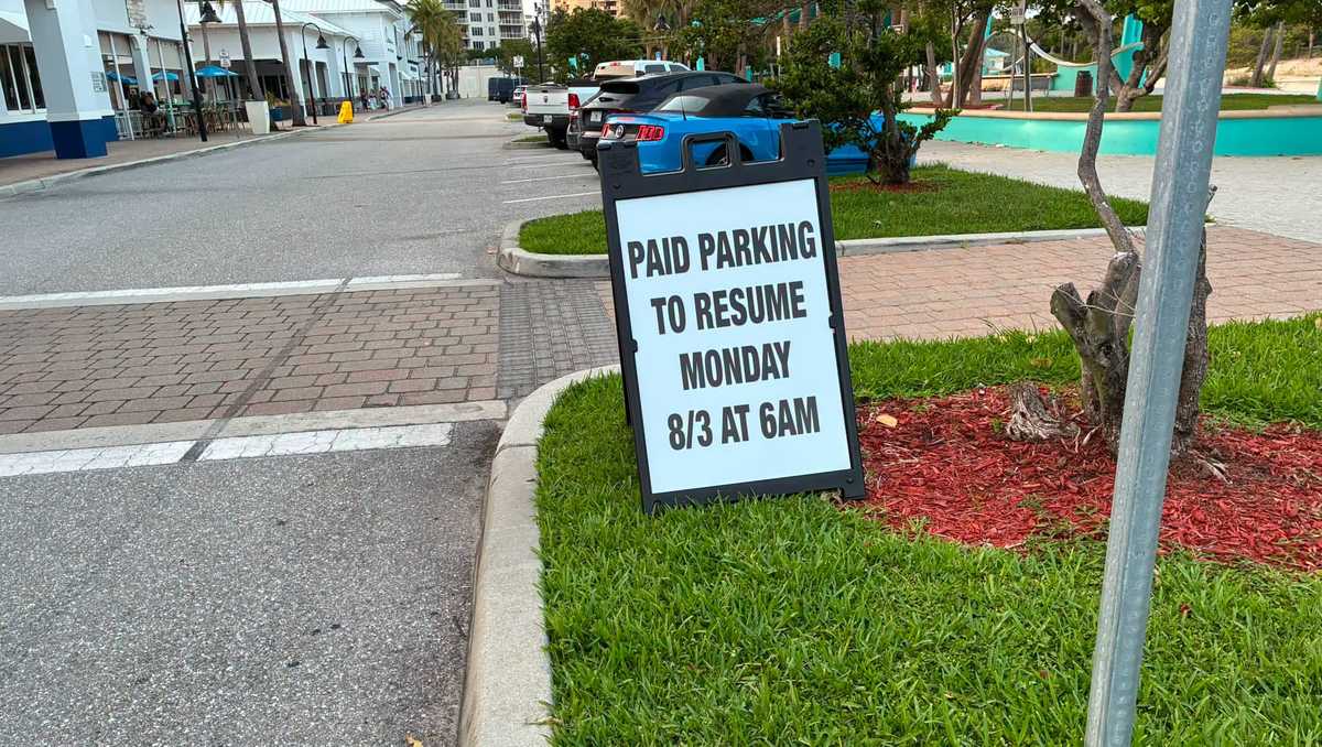 Paid parking to resume on Singer Island, raising concerns among locals