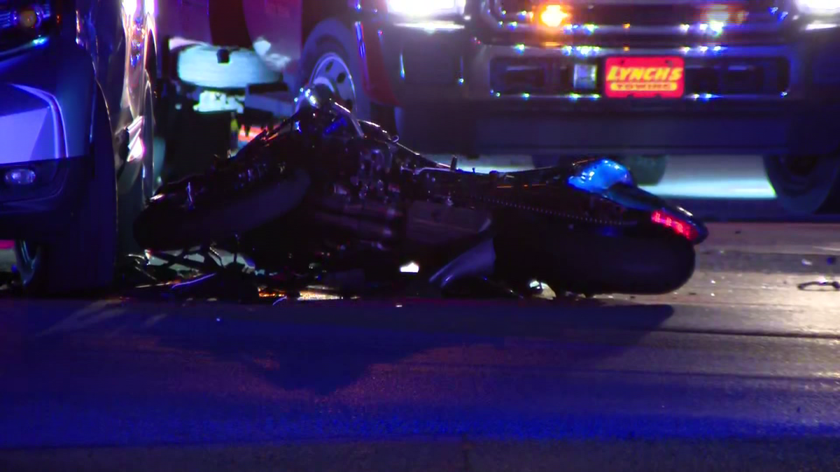 Two seriously injured in Lakeville crash involving motorcycle, SUV