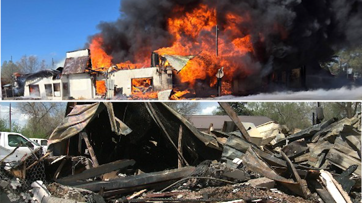 'It's a tragedy:' New Mexico family loses home, business and dog in fire