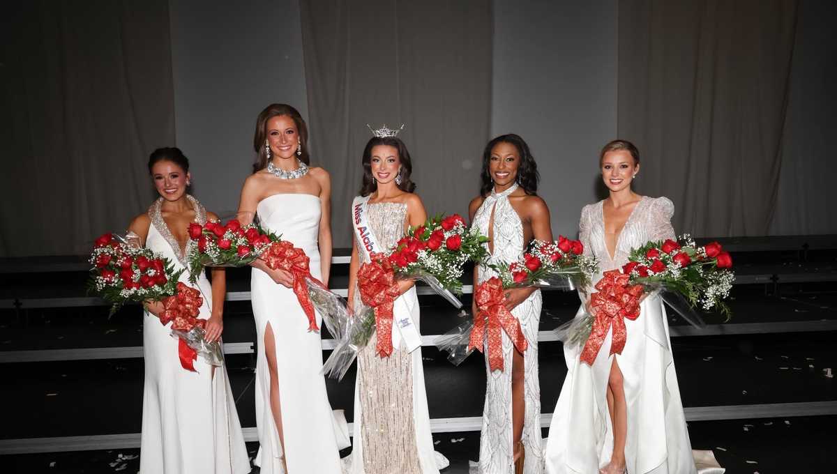 Miss Birmingham Ruby Tilghman crowned Miss Alabama 2026