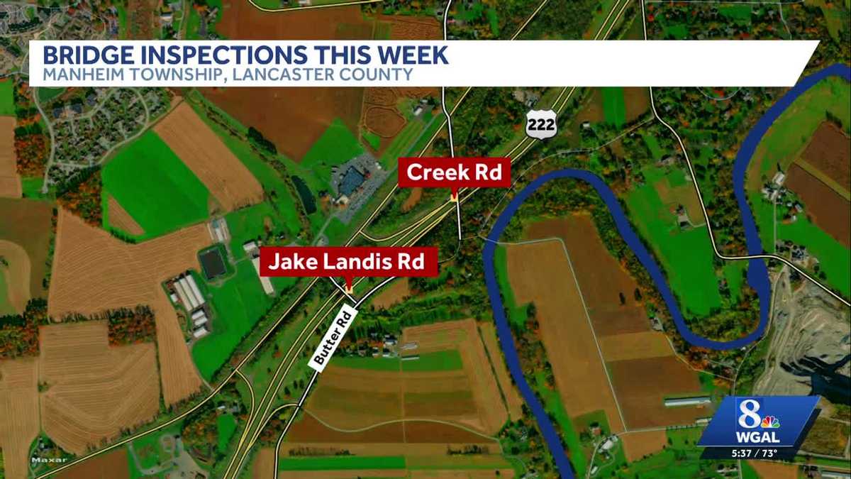 PennDOT to inspect Route 222 bridges in Lancaster County