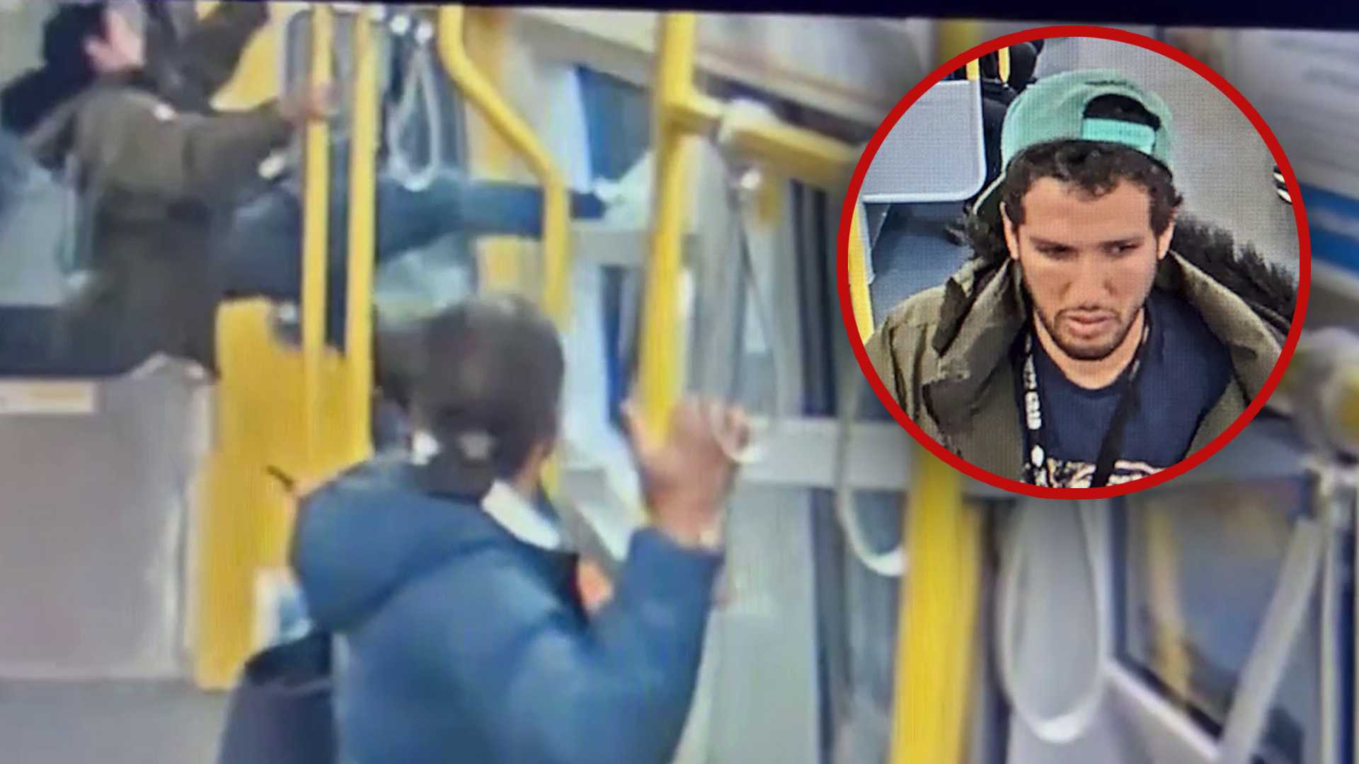 Video shows man kicking out MBTA train window before alleged assault, police say