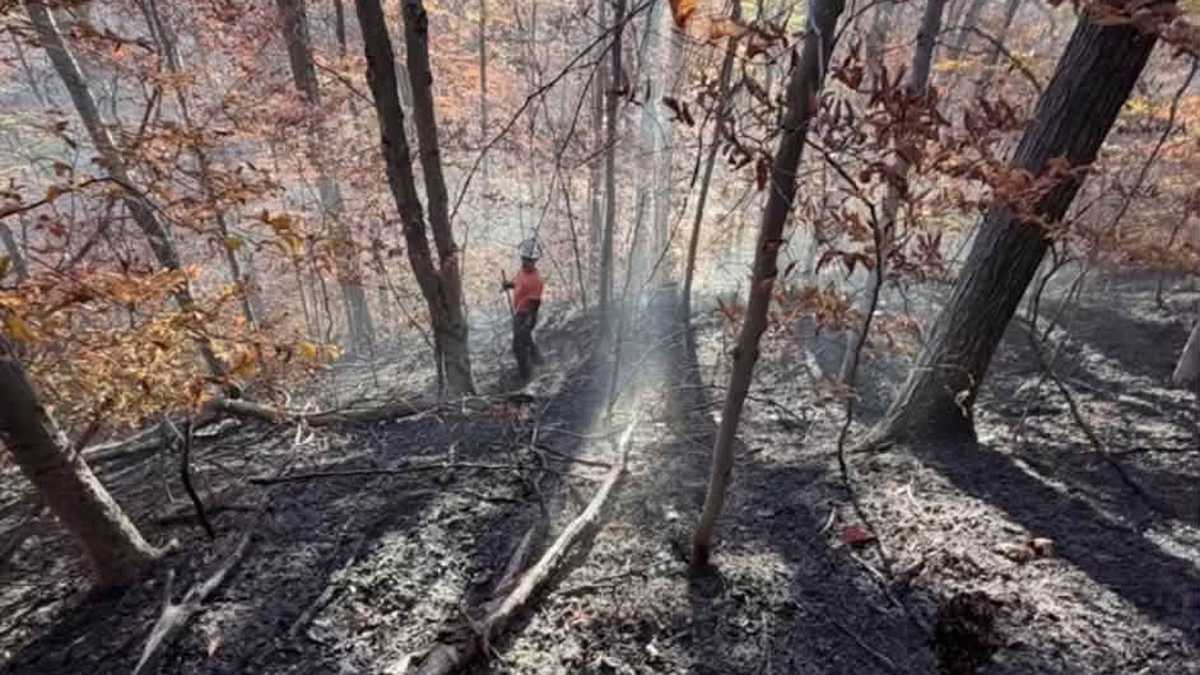 National Guard activated to help fight wildfire that crossed state border
