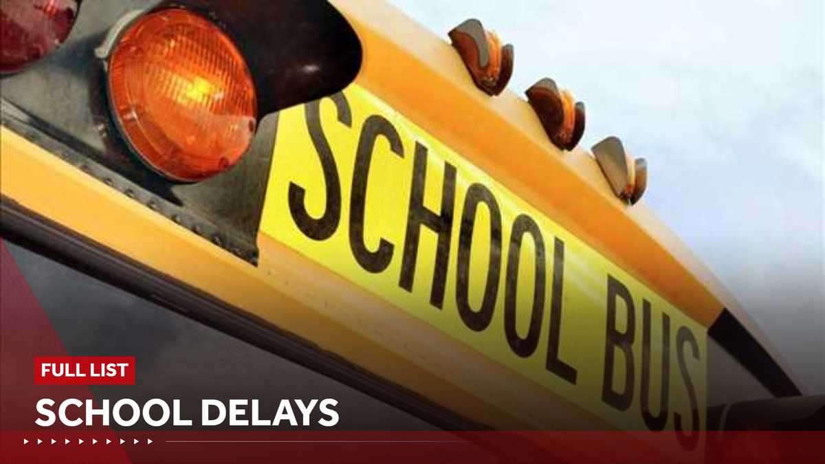 FULL LIST: Alabama school districts delays due to storms - WVTM