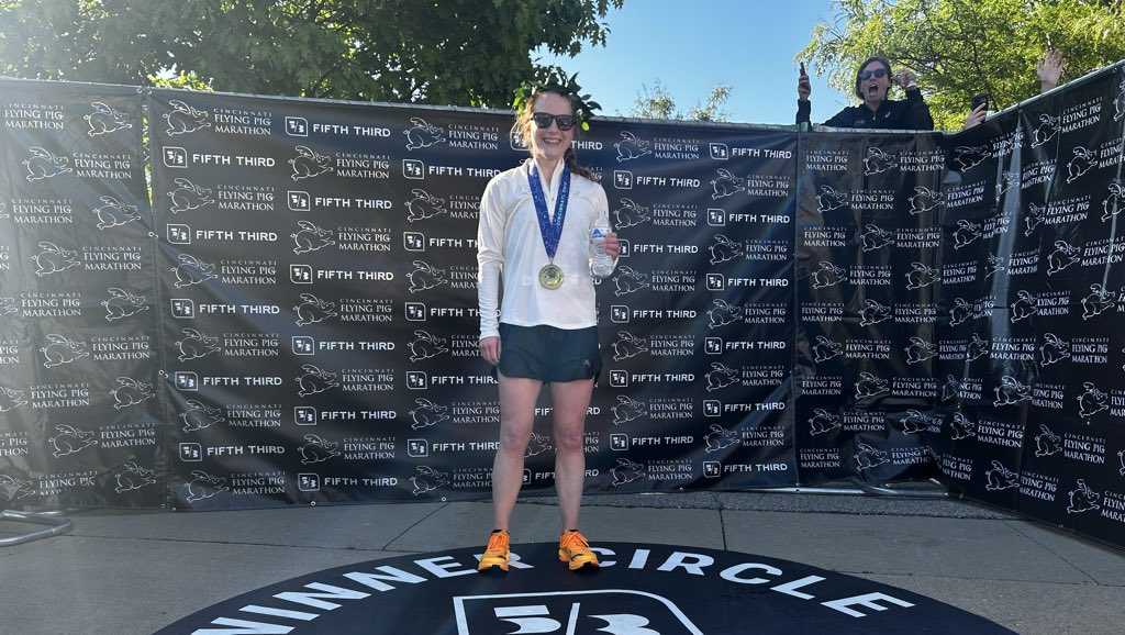 28th Flying Pig results: Cincinnati native claims women's 2026 marathon title
