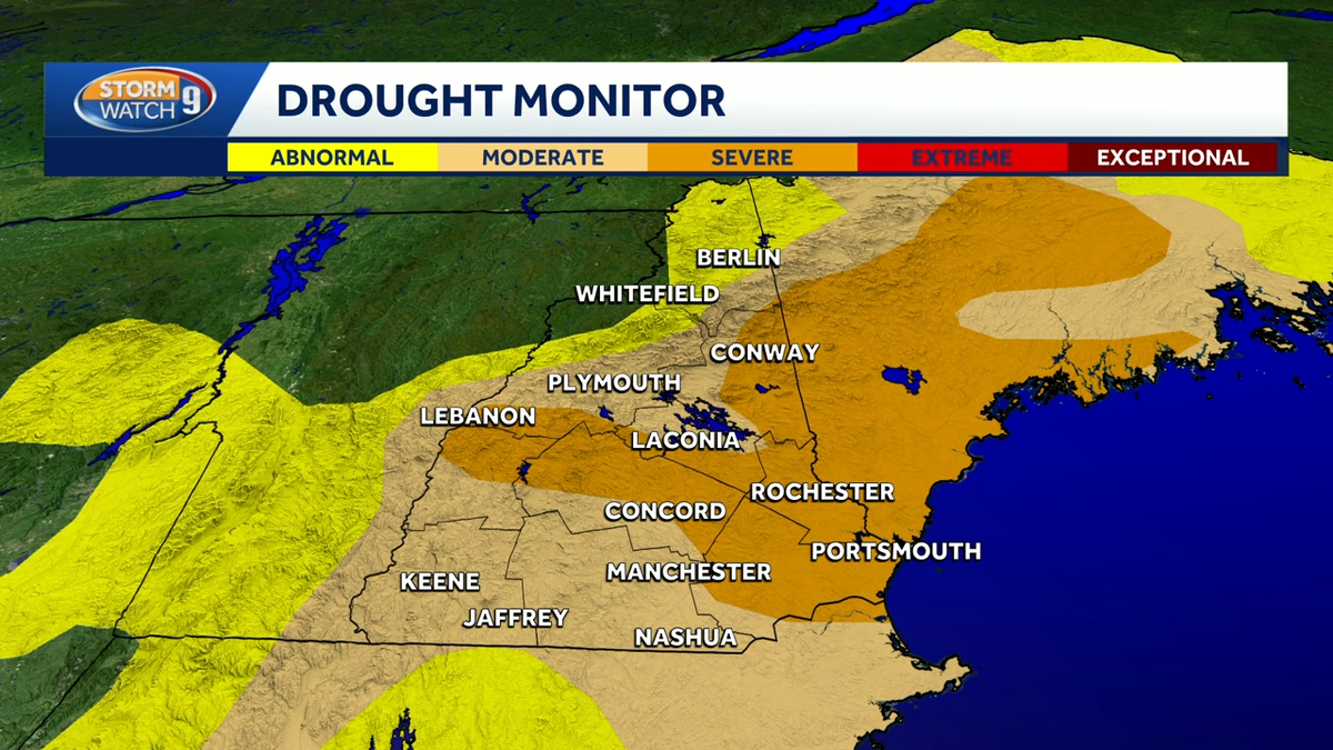 Drought conditions worsen across southeastern New Hampshire