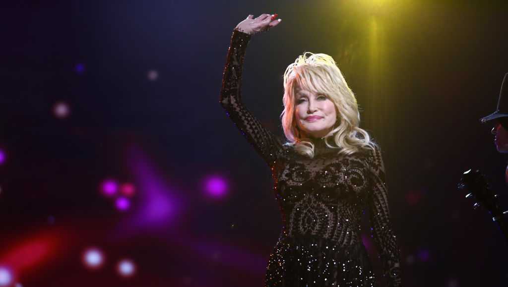 Photo: Abc 7 LOS ANGELES, CA - FEBRUARY 08: Dolly Parton performs onstage during MusiCares Person of the Year honoring Dolly Parton at